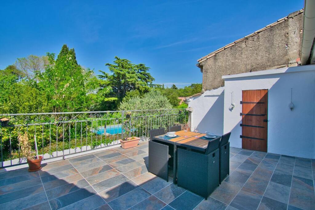 Maison De Charme Centre Lezignan-C. Avec Terrasse Vila Exterior foto
